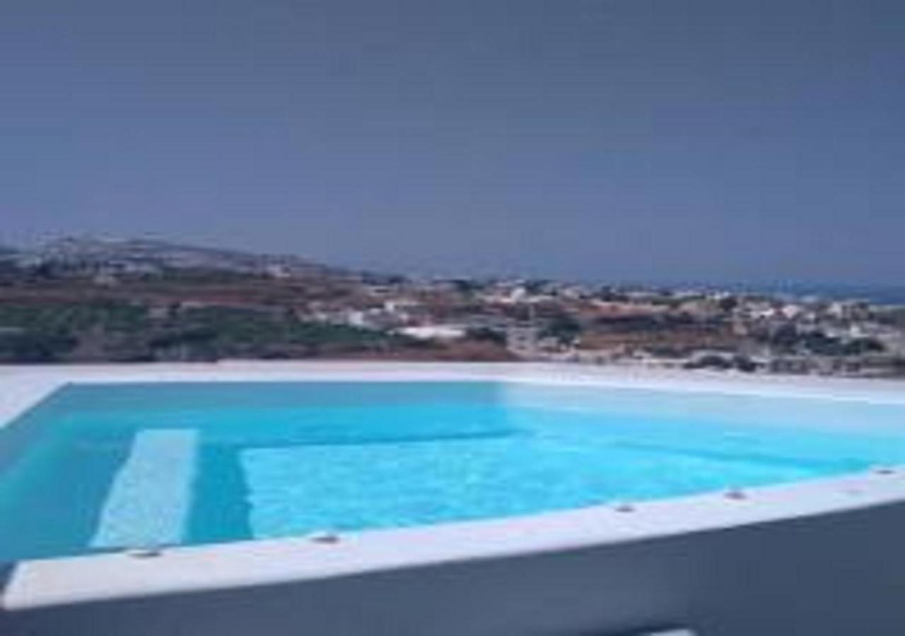 Amer Villa Santorini With Outdoor Hot Tub Vothon Exterior photo